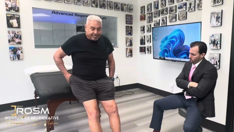 Knee Pain Relief with Stem Cell Therapy at IROSM 90% Recovery in 6 Weeks