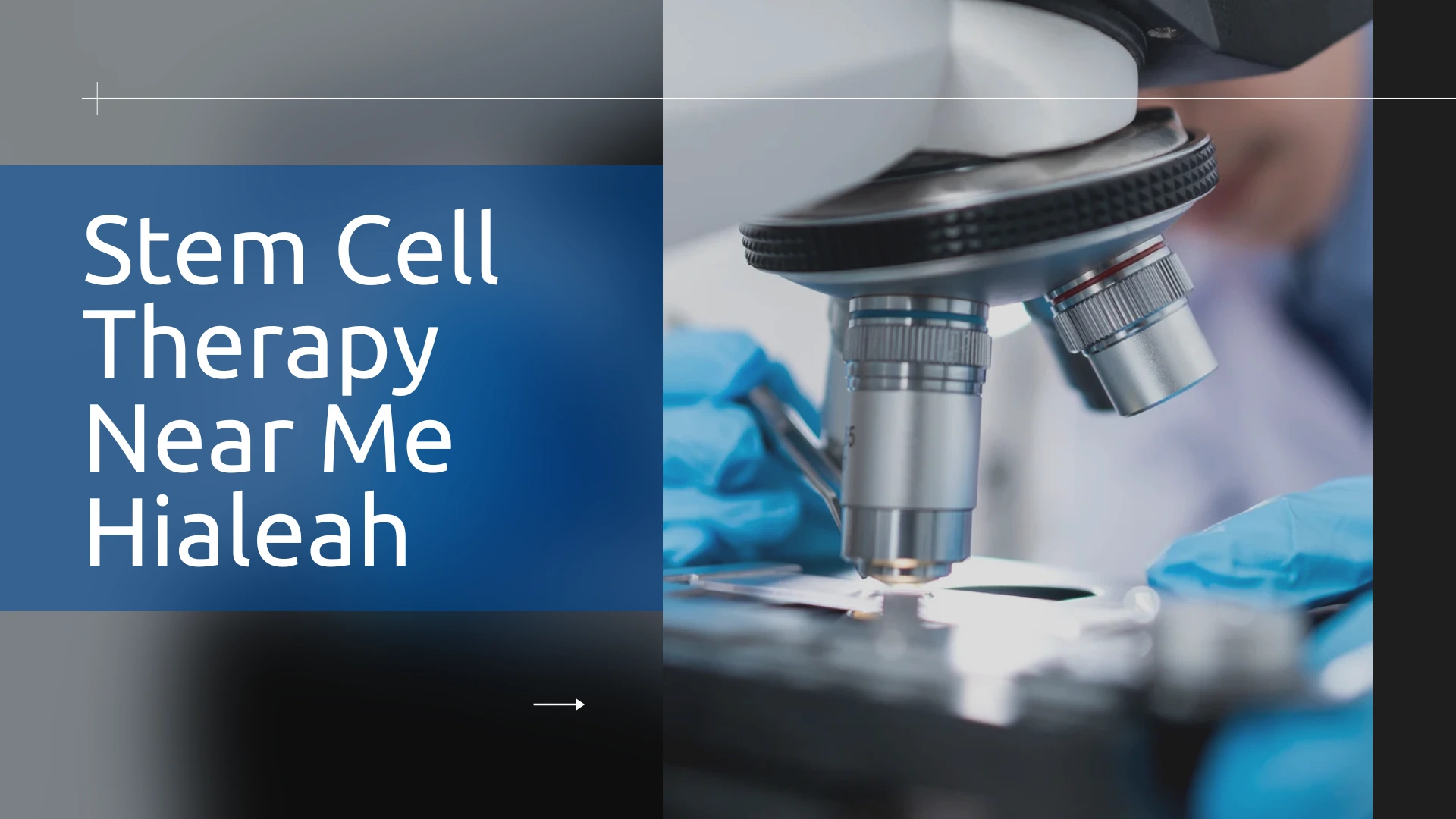 generate an image forr Stem Cell Therapy Near Me Hialeah
