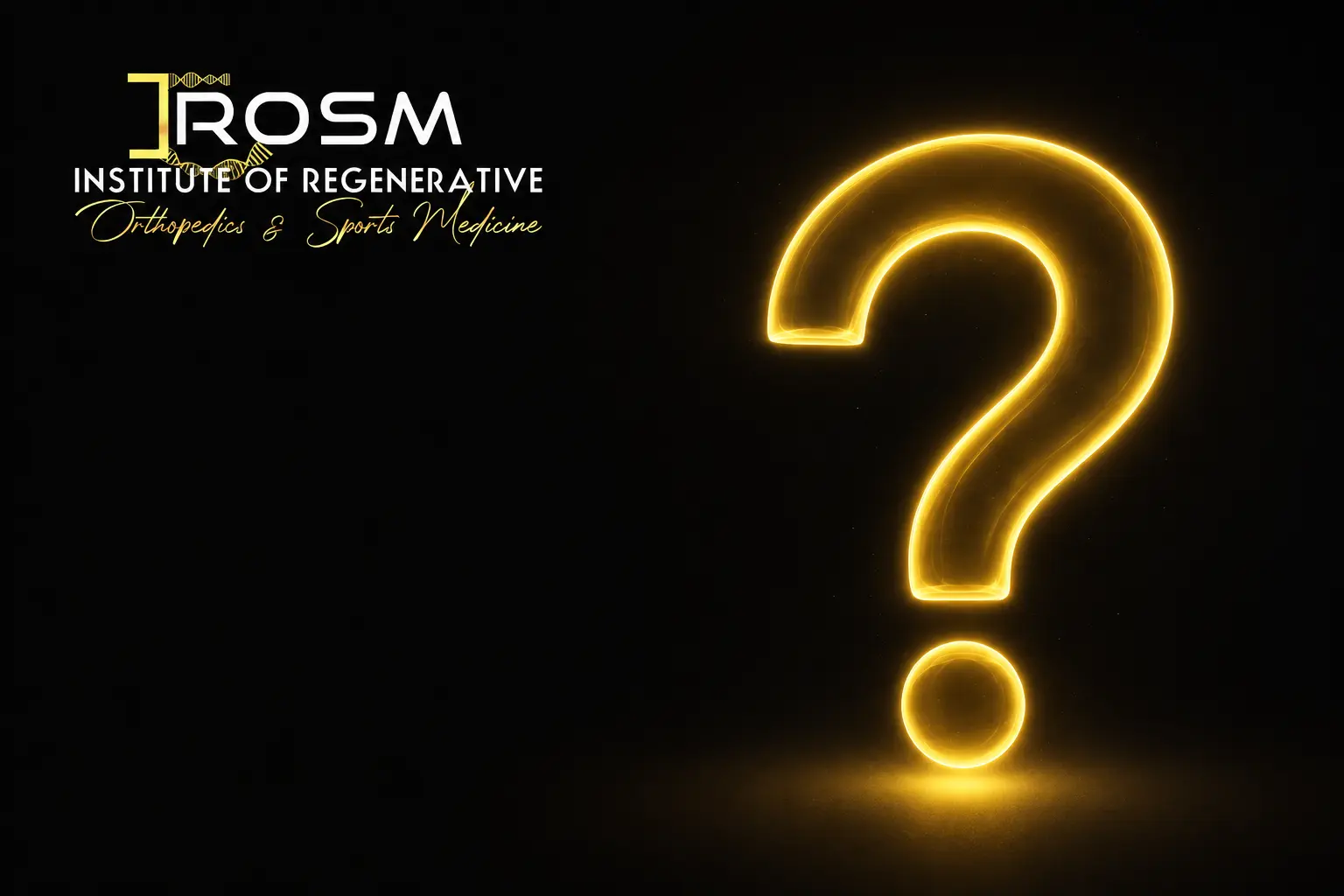 PRP vs. Stem Cell vs. MLS Laser Therapy in Fort Lauderdale - How to Choose the Right Non-Surgical Option at IROSM